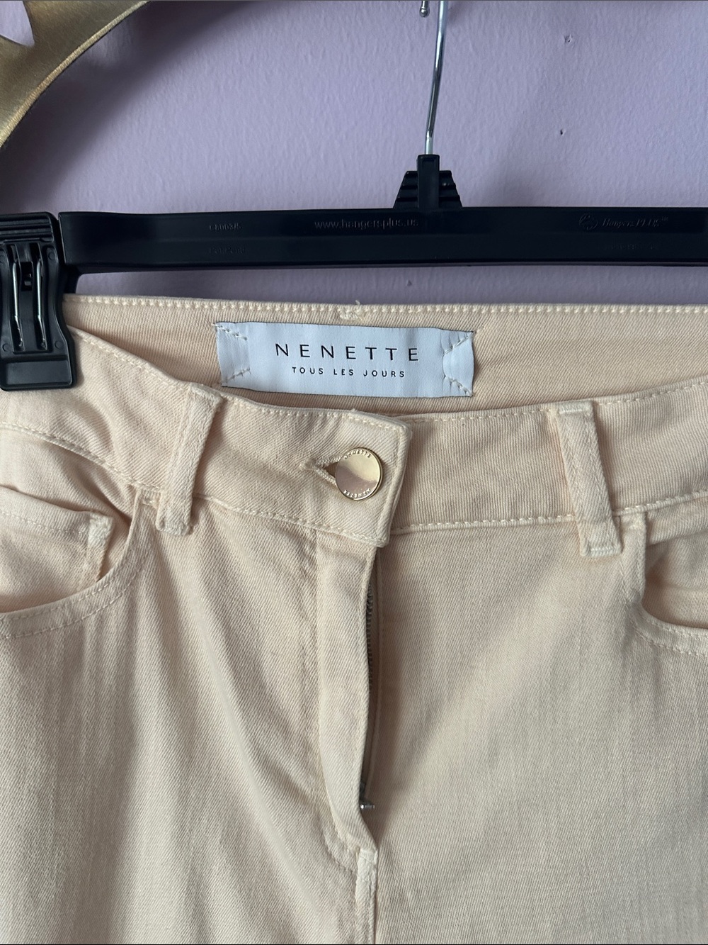 NWOT  Nenette Cream High-Rise Women’s Jeans